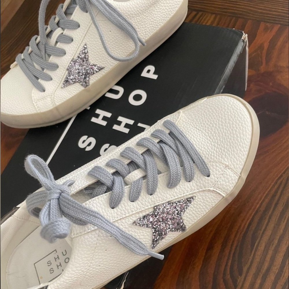 ShuShop Paula Silver Sneakers